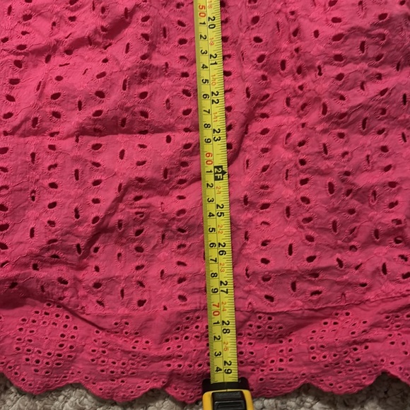 Mustard Seed Pink Eyelet Dress with Built In Shorts - Picture 14 of 15